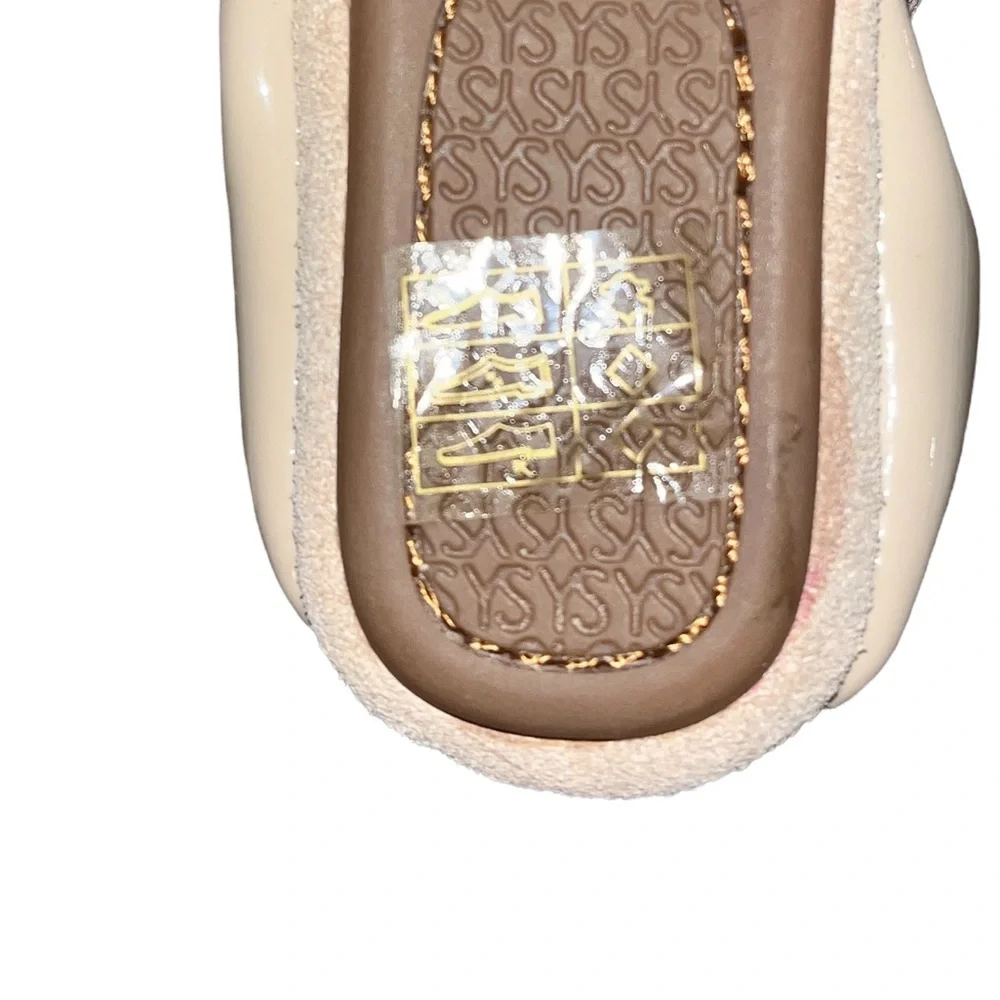 Yosi Samra Tan Patent Flats